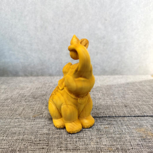 小福象°黄杨木创意摆件 商品图2