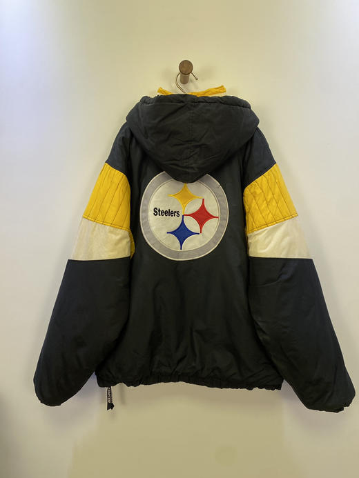 90年代 Vintage STARTER NFL 美国职业橄榄球大联盟 韩国制 棉服 夹棉外套_CTJK(L-XL) 商品图3