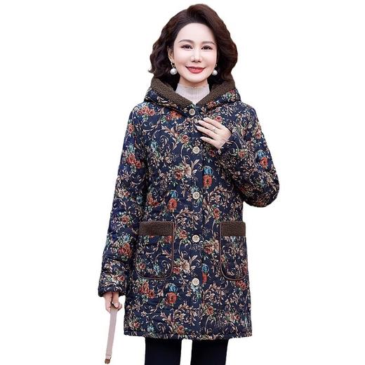 MC 618妈妈冬装加绒加厚保暖棉袄 商品图4