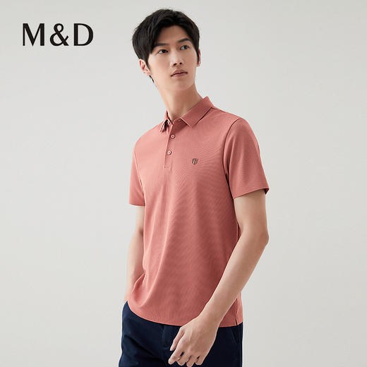 【名盾】翻领短袖T恤M0BL22X55B 商品图3