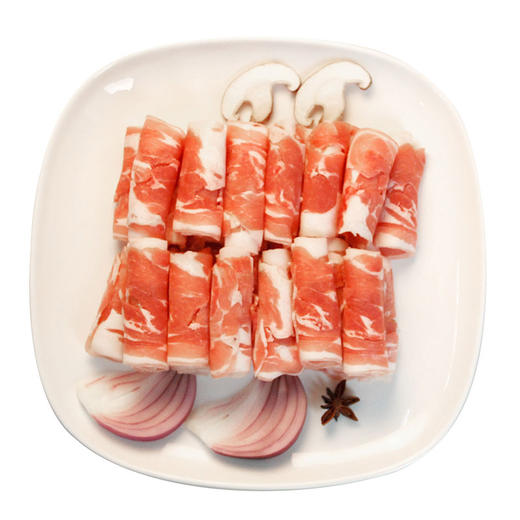 只发北京 彩虹雨 有机羊肉片300g 来自内蒙古大草原 商品图2