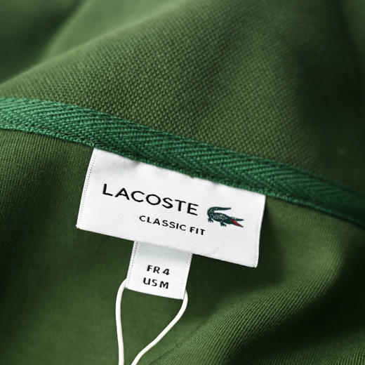 【11月19日 上午12:00 秒杀】LACOSTE/鳄鱼 拉链立领开衫卫衣外套    商务休闲典范款式 商品图6