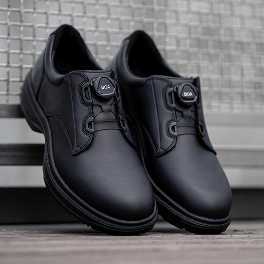 龙骏快反商务皮鞋男日常通勤户外休闲时尚百搭舒适皮鞋男士 商品图1