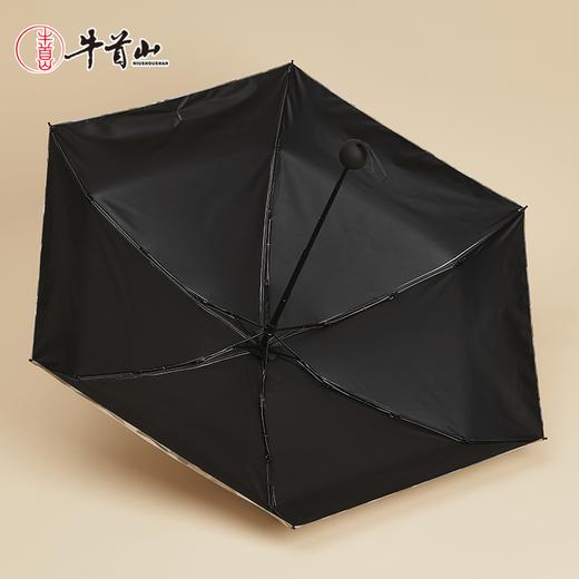 牛首山文创&LOQI联名雨伞防晒小巧便携晴雨两用胶囊黑胶遮阳伞 商品图4