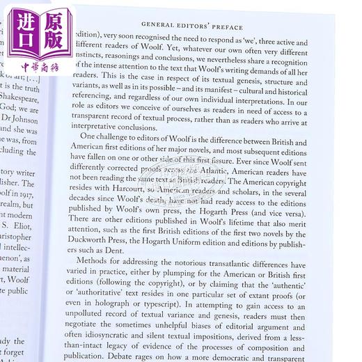 【中商原版】剑桥学术版本系列 雅各的房间 Jacob s Room 英文原版 Virginia Woolf 剑桥版伍尔夫作品集 经典名著 商品图2