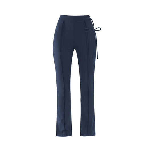 跃牌【小甜心】系列 秋冬新款高腰收腹修身显瘦中线喇叭裤子3364 商品图4