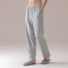 雀说 阳离子德绒睡裤男秋冬款羊绒蚕丝长裤家居裤H38 商品缩略图2