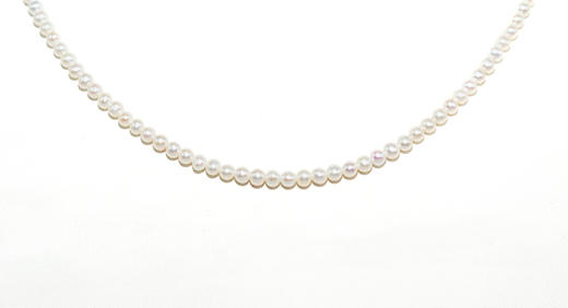 【推荐款】小时尚珍珠套链3-3.5mm链长39.2 商品图1