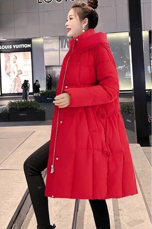 LNNNS 红色喜庆节日羽绒外套 19311 商品图3