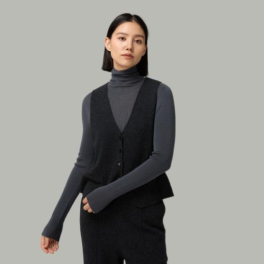 Colnstela强缩羊毛西装/马甲|软糯保暖，舒适有型，上身质感拉满 商品图2