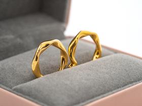 【推荐款】莫比乌斯环黄金耳饰999足金克重3.11（单个1.54）