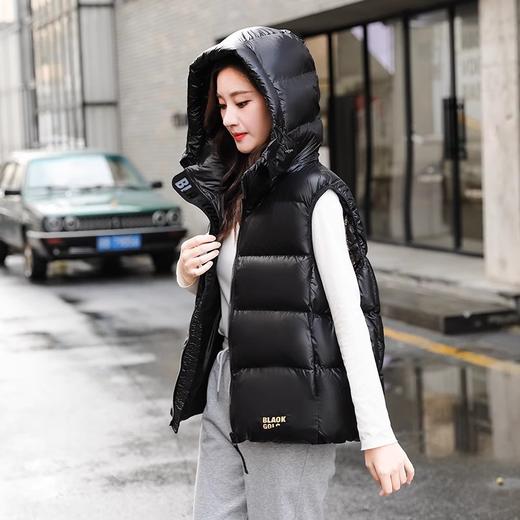 丁摩 高品质黑金马甲秋冬新款加厚男女同款情侣马夹外套4ZF-3106 商品图3