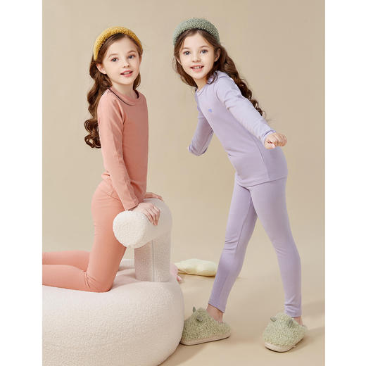 笛莎Deesha童装女童家居服冬季新款可爱家居内衣套装 商品图1