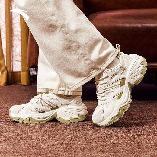 安踏老爹鞋女厚底增高2024秋休闲运动鞋女鞋122448808 商品图1