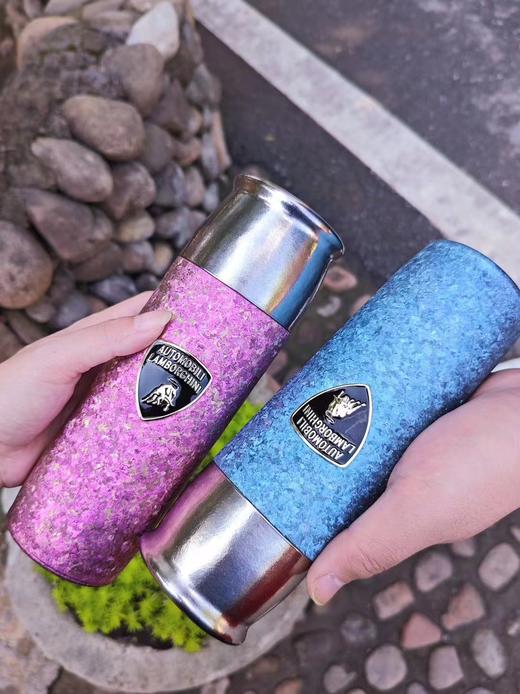 兰博基尼正版授权联名BEAR BENS纯钛保温杯420ml   YD 商品图0