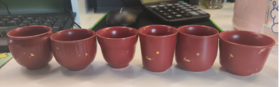 山楂红洒金杯