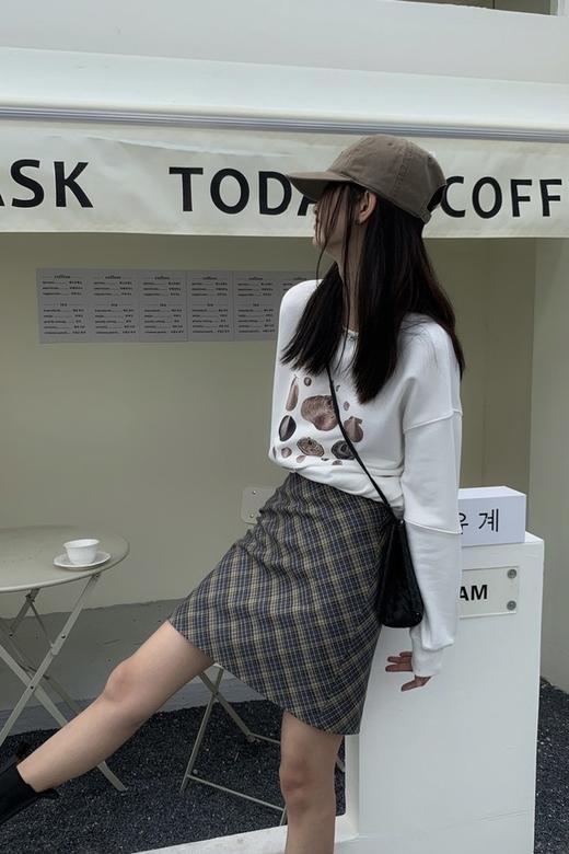 Stay2Weeks 学院风蓝绿格纹半裙 15031 商品图3