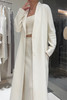 ranyepersonal｜coat 拼接袖不对称白色长款 [ 白TOUCH24CO02-2 ] 商品缩略图2