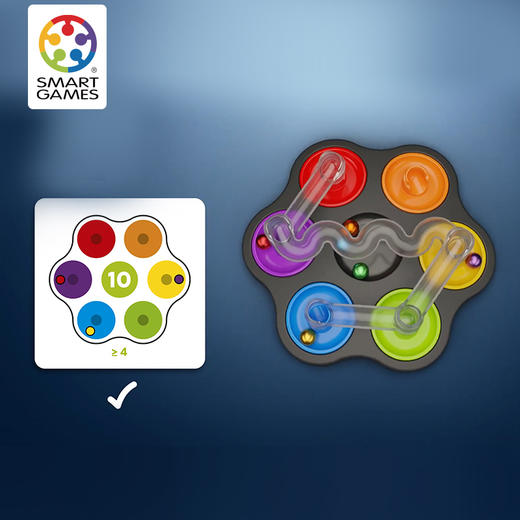 SmartGames爱思极 轨道迷宫 桌游 适合年龄8+ 益智玩具 比利时游戏 SG109 商品图6