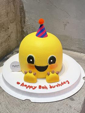 奶龙生日蛋糕 | Midori