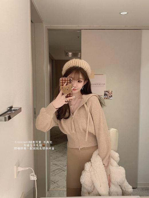 金蘑菇菇  针织裤 随意可爱 牛角包/ 升级全羊毛 商品图3