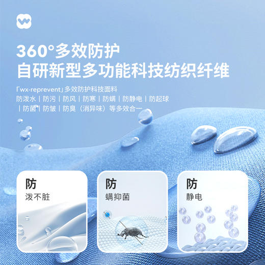 完型全效不脏裤 360°多效防护 多维智能保暖科技 三层定制 轻暖防风耐磨宽松卫裤男女款 商品图3