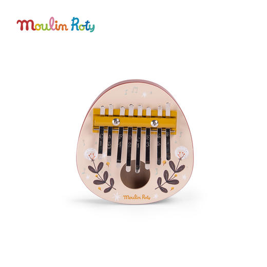 Moulin Roty 丛林木吉他 弹奏乐器  适合3岁+ 音律启蒙 促进大脑发育 抒发情绪 丛林系列 法国品牌-668414 商品图4