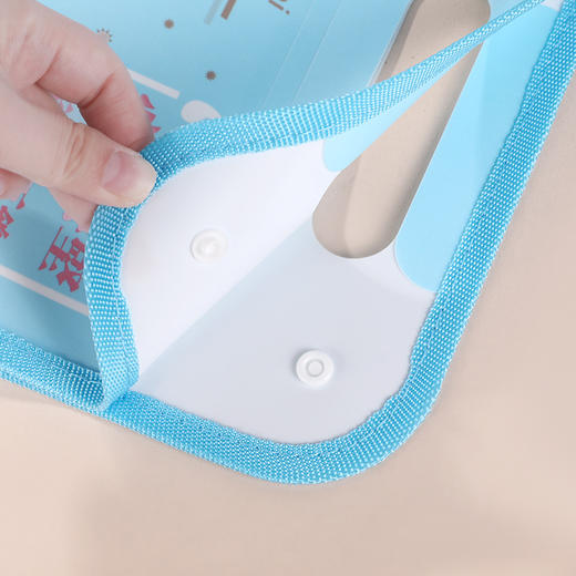 开学季福利！买一送一【13层大容量，试卷分类收纳】励志文学A4竖式立体风琴包学生试卷整理文件袋13格资料插页收纳册 商品图3