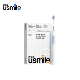 【自营】 usmile笑容加 电动牙刷 亮白系统 缓震科技 IPX8防水 V1 漫山白