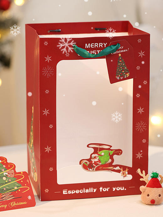 圣诞橱窗袋小号（10个/包） 商品图0
