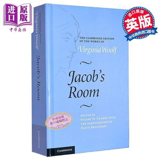 【中商原版】剑桥学术版本系列 雅各的房间 Jacob s Room 英文原版 Virginia Woolf 剑桥版伍尔夫作品集 经典名著 商品图0
