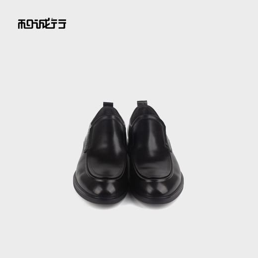 和诚行 2024秋冬新款真皮简约舒适商务一脚蹬男士休闲皮鞋1690039 商品图2