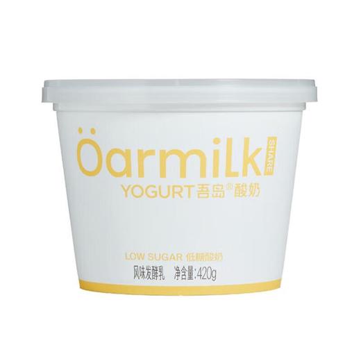 吾岛0乳糖酸奶风味发酵乳 420g/桶 商品图0
