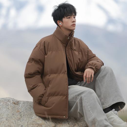 🔥🔥秋冬必备穿搭💥送姐妹，送对象这件尽显贵气！💗抗寒与美丽并存【真维斯美式纯色情侣面包服8888款】💜一眼心动干净简约温柔的色系❗空气感棉袄☀冬天轻盈保暖出门🥰 商品图3