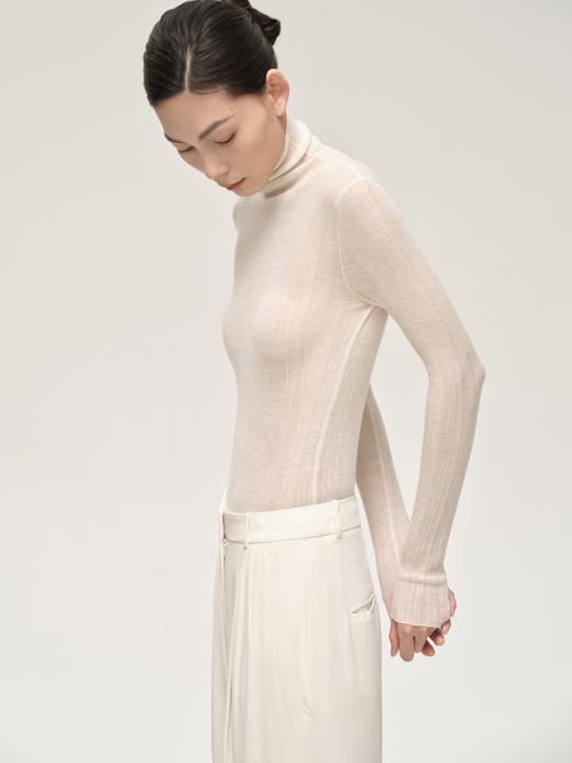 BYARN 云感高领羊绒衣 商品图0