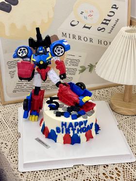 铁甲超人主题蛋糕