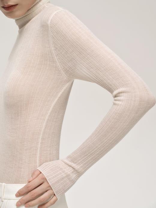 BYARN 云感高领羊绒衣 商品图1