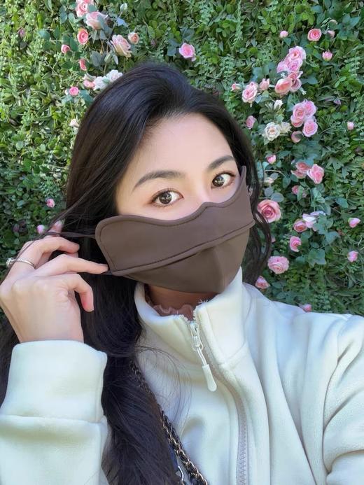 💥早八人必备【5D立体保暖防风口罩】外层防寒面料💞，内里细腻暖绒，🔹5D立体软骨防脱妆~ 3个💰19.9‼️ 商品图2