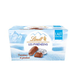 【现货】Lindt/瑞士莲冰山雪融夹心牛奶黑巧克力172g