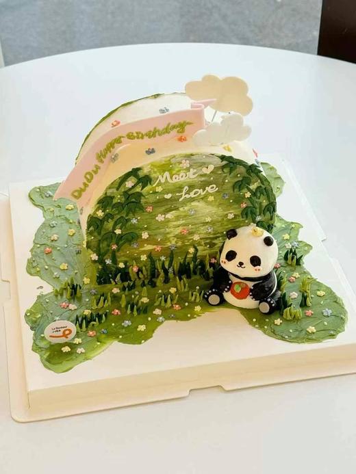 国宝熊猫·奶油霜蛋糕 商品图0