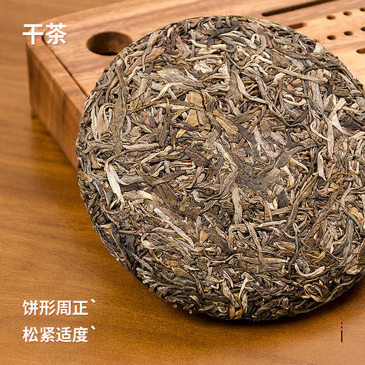 生茶云南普洱茶-2022年章朗普洱生茶200克饼 商品图1