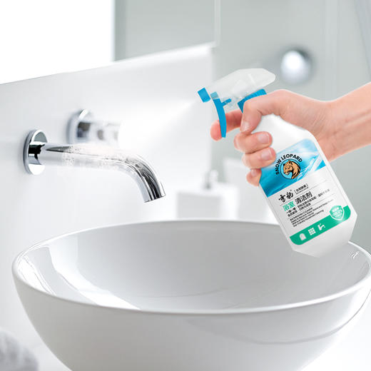 雪豹生态家清 浴室清洁剂（生物酵素）500g 3348 商品图4