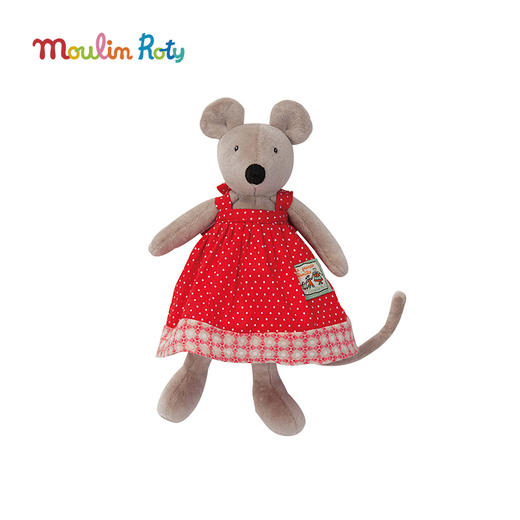 Moulin Roty 20cm小乌龟卡密尔 法式玩偶 适合全年龄 原创故事形象 进口面料 农场大家庭系列 法国品牌-632264 商品图6