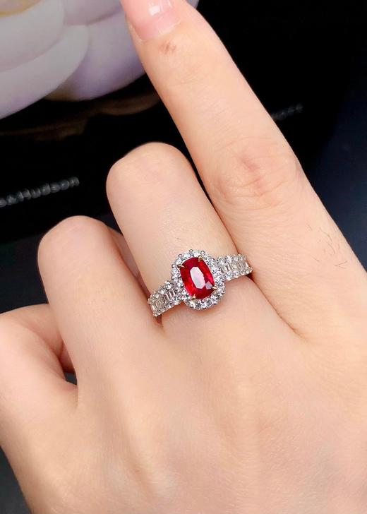 1.02ct刻面红宝石戒指 商品图3