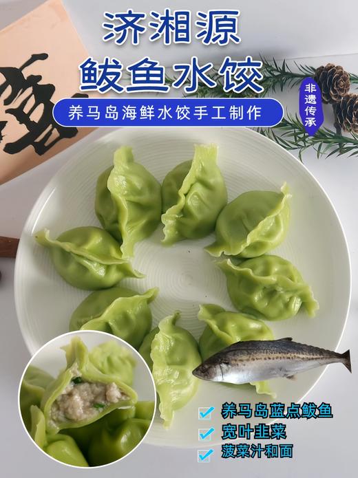 济湘源养马岛手工鲅鱼水饺500g 商品图0