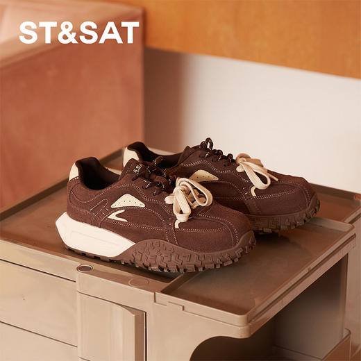 星期六复古美拉德百搭软底阿甘鞋SSC3112CGB 商品图5