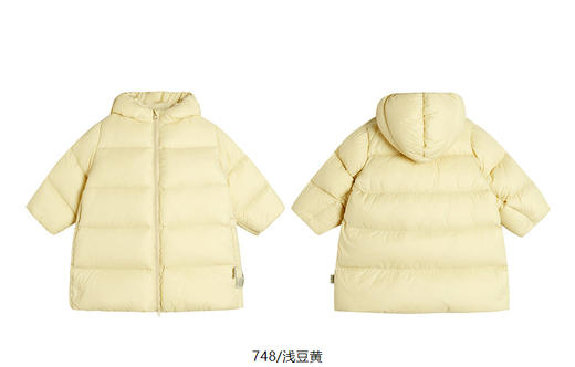 jnby    24年冬款  A型长款羽绒服  YOAC11060 商品图14