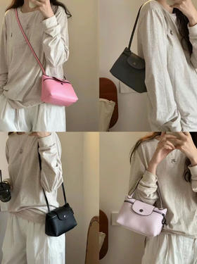 真皮！牛皮！包包的尽头一定是龙香！【LC牛皮方盒包&牛皮麻雀包】品质超高👜轻便又能装❗️承包你的衣帽间！斜挎/手拎均可~ 认准我们Z高品质 ✅结实耐用抗造，怎么用都不心疼，送人自留都划算！