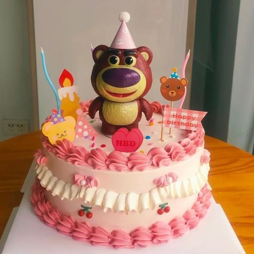 【网红新款草莓熊创意蛋糕】 商品图0