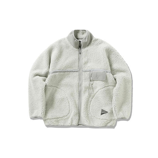 GRAMICCI X and wander JQ TAPE FLEECE 联名款女装摇粒绒夹克 商品图0